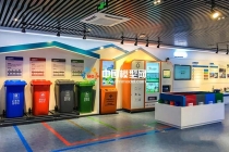 垃圾分類處理沙盤模型，垃圾分類展示教育沙盤模型